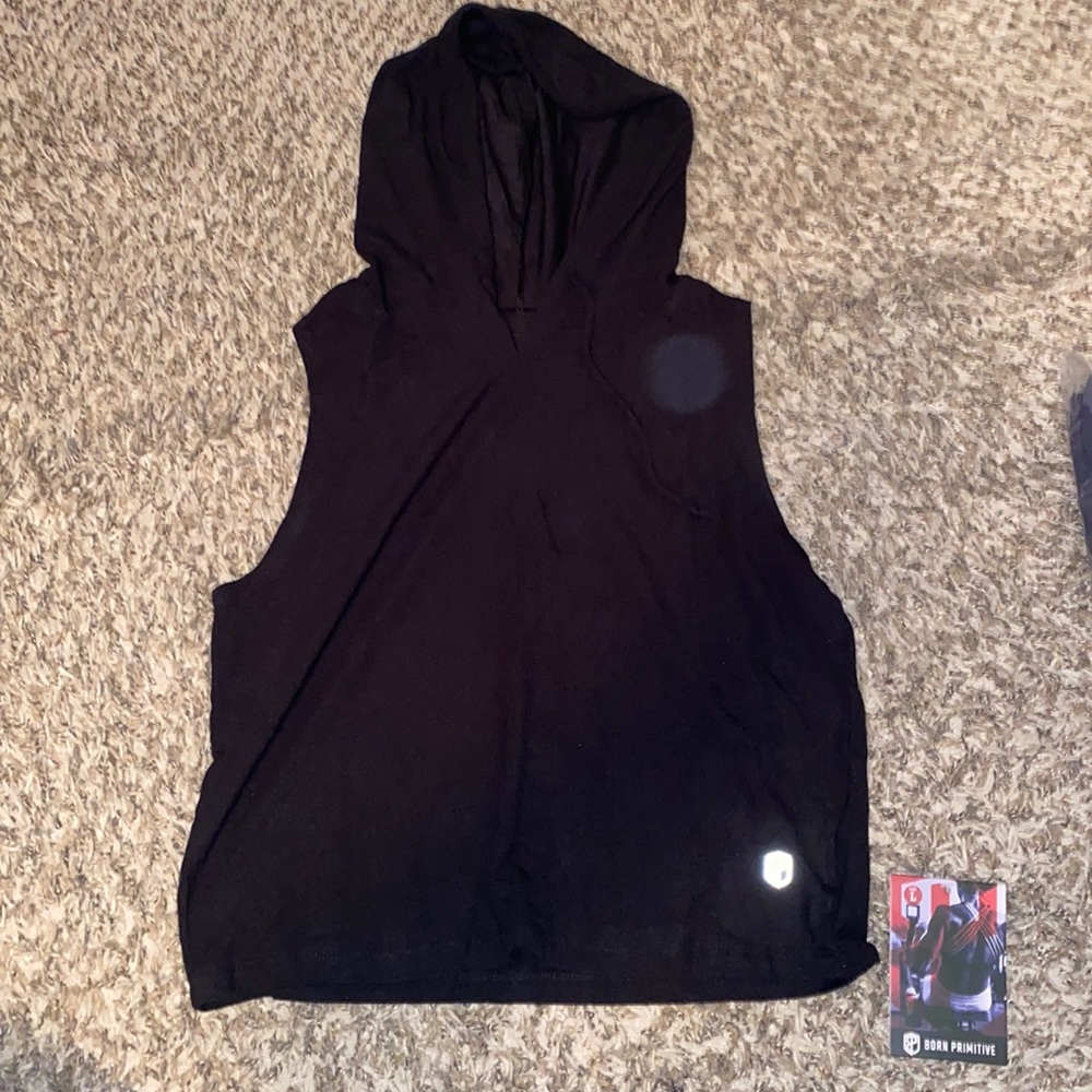 BP tank with hood